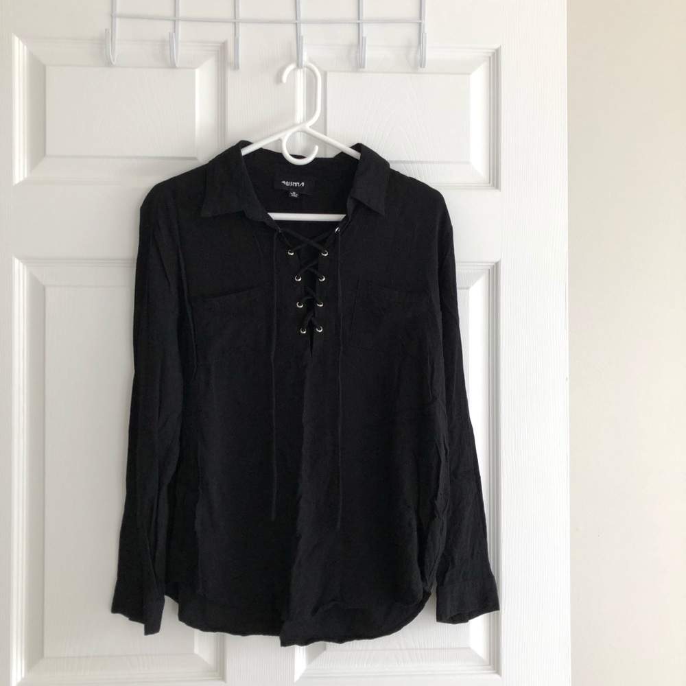 Black long sleeve shirt
